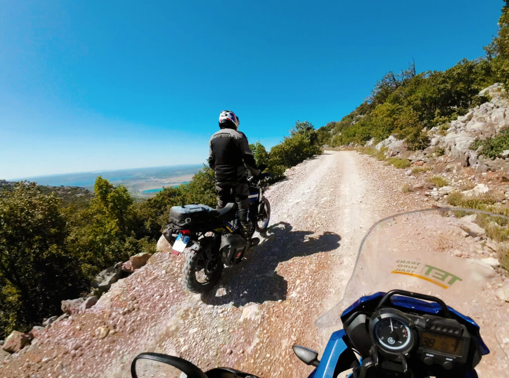 Vista sull'arcipelago zaratino dal Libinjska kosa