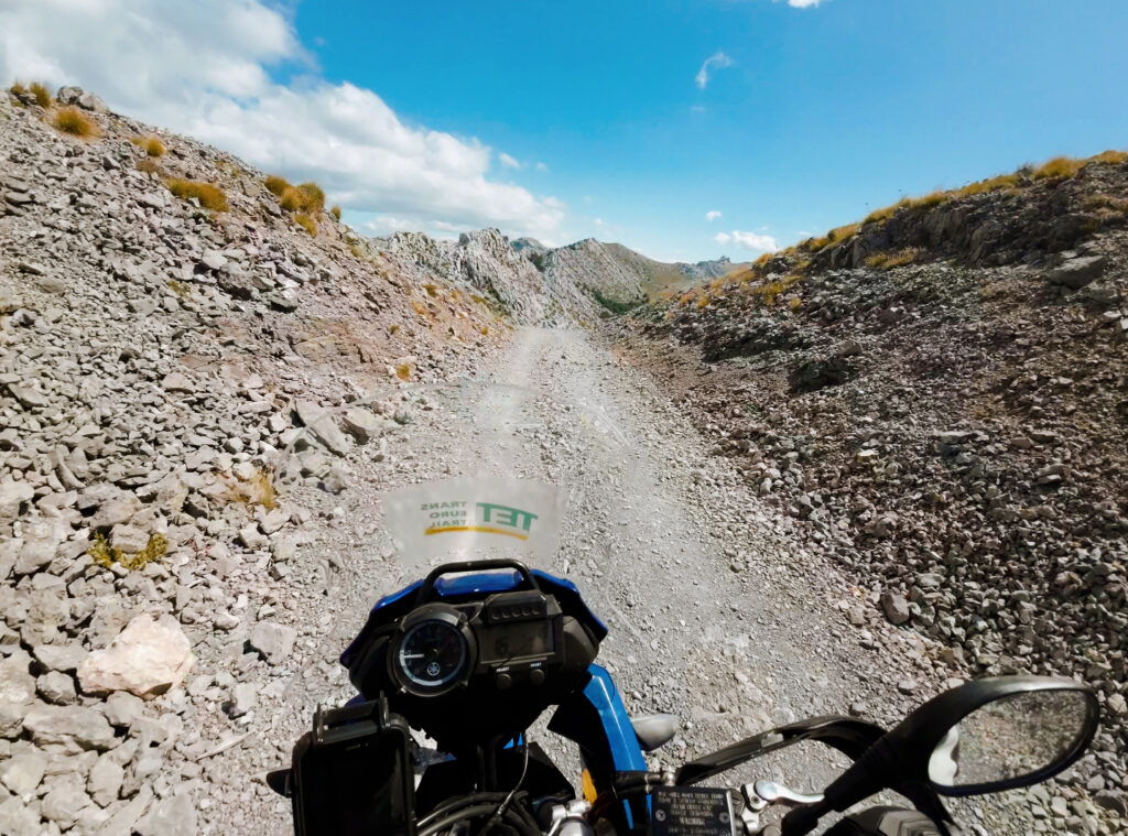 Cima del Libinjska kosa, scalando il Velebit